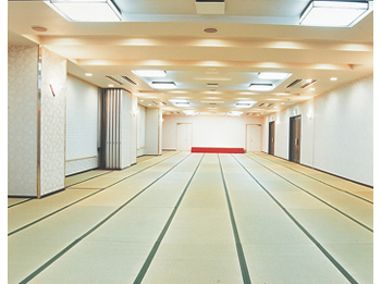 Japanese banquet room.