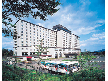 Miyagi-Zao Royal Hotel in summer
