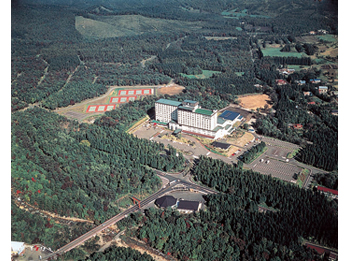 Miyagi-Zao Royal Hotel in autumn