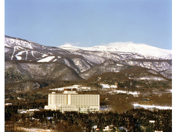 Miyagi-Zao Royal Hotel in winter