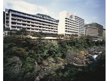 Hotel facade.