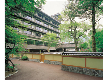 Hotel facade.