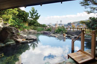 Open-air bath