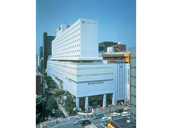 Hotel facade.