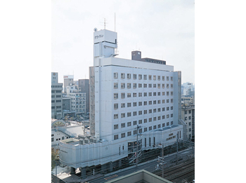 Hotel facade.