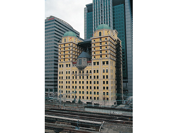 Hotel facade.