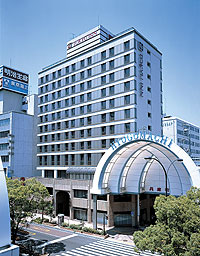 Hotel facade.