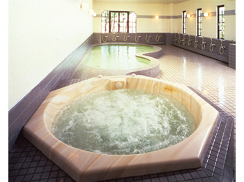 Big bathroom.