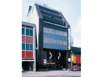 Hotel facade.