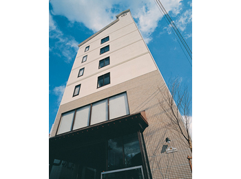 Hotel facade.