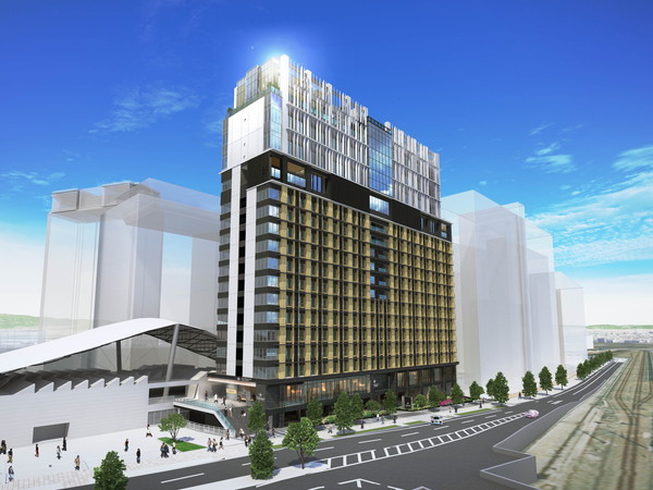 Hotel facade Hotel facade